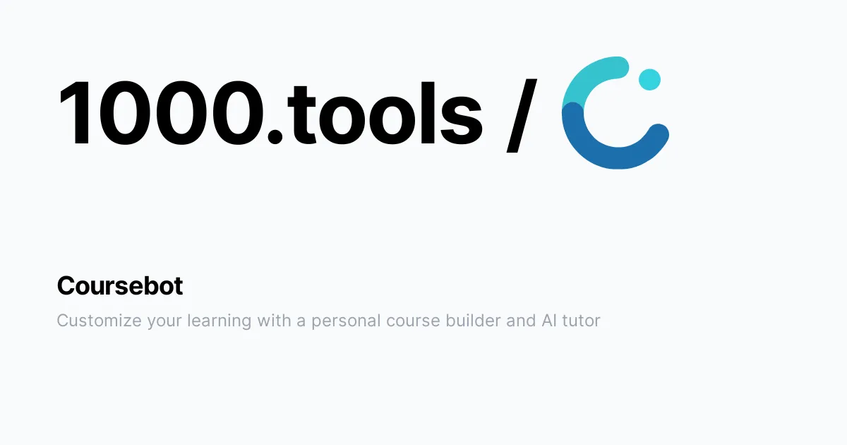 Coursebot